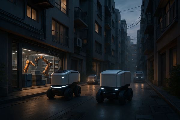 Суши-сет на белой тарелке — пример готовой еды для гиперлокальной доставки в e-commerce