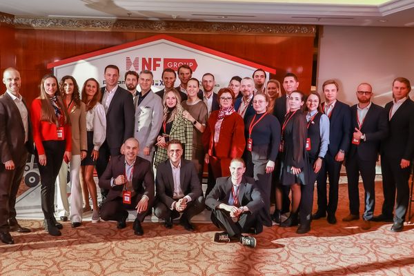 Команда NF GROUP на мероприятии в 2025 году — лидеры рынка складской и логистической недвижимости в России