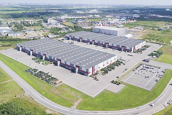 Современный логистический комплекс класса А, выставленный на продажу в рамках портфеля бывшей компании Raven Russia