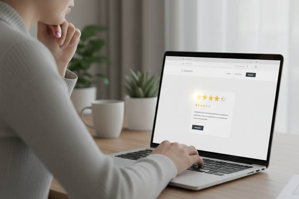 Иллюстрация: генеративный искусственный интеллект и фальшивые отзывы на маркетплейсах — угроза доверия со стороны покупателей.