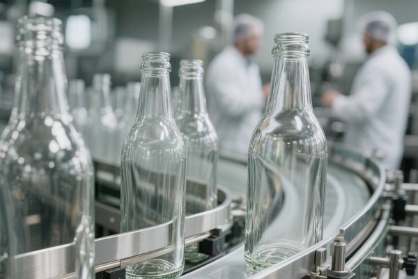 Складская зона с паллетами алкогольной продукции, готовой к отгрузке для торговых сетей — фокус на маркировке и логистике контрактного производства