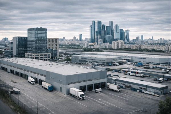 Логистический комплекс и деловой район Москвы как отражение концентрации крупнейших брендов России