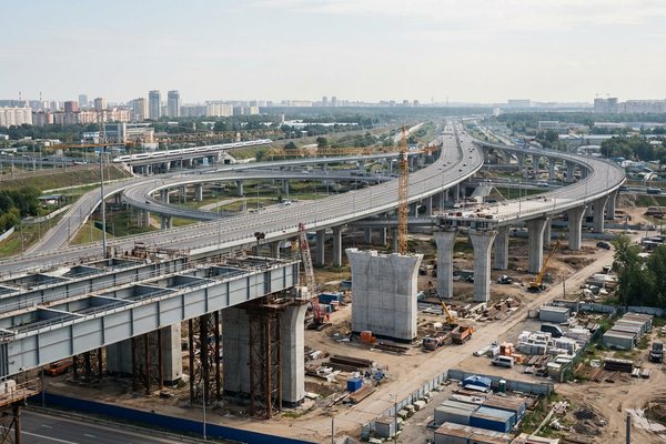 Строительство крупной транспортной развязки в России как пример инфраструктурных проектов, реализуемых по механизмам ГЧП