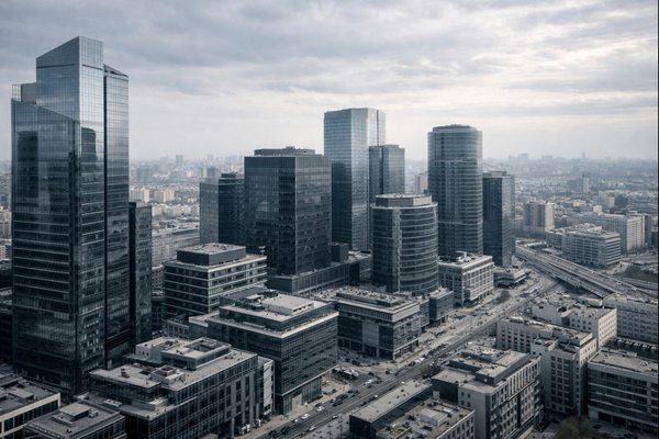 Деловая застройка Москвы и современные офисные здания как центр инвестиционной активности на рынке недвижимости