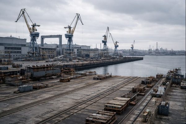 Судостроительная верфь и портовая инфраструктура в России на фоне планов развития гражданского флота до 2038 года