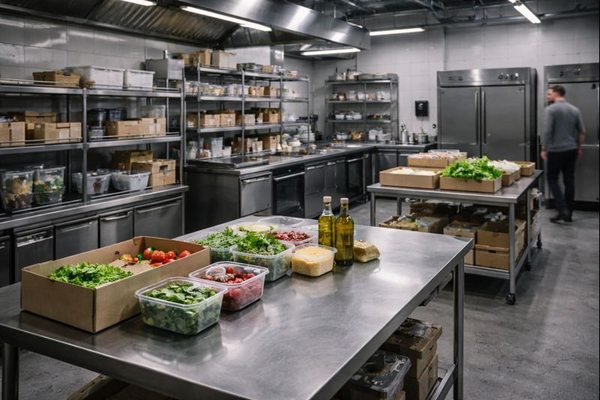 Производственная кухня и зона хранения продуктов как элемент логистики общепита в условиях сокращения ресторанного рынка