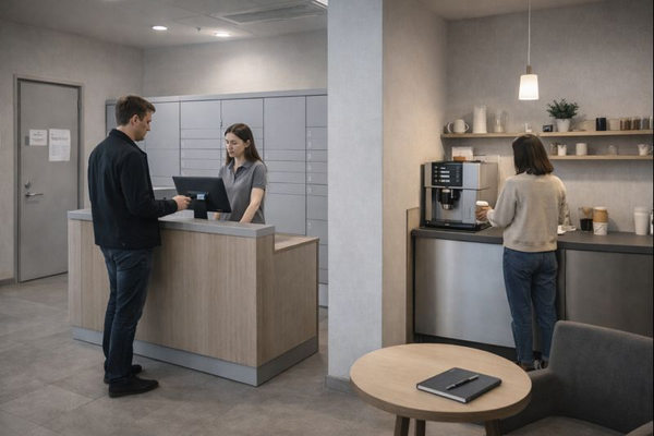 Пункт выдачи заказов с зоной ожидания и кофейным автоматом — трансформация ПВЗ в сервисное пространство