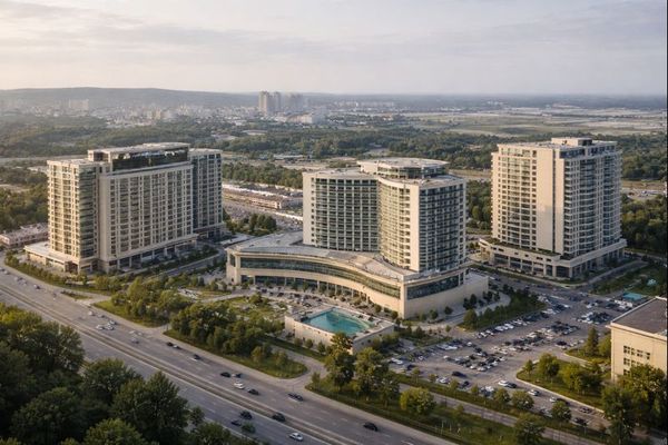 Современные гостиничные комплексы в российском городе как пример роста номерного фонда и развития инфраструктуры внутреннего туризма