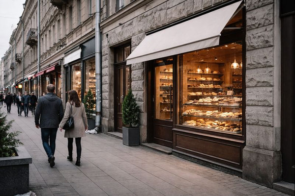 Пекарня формата street retail на улице Санкт-Петербурга — охлаждение рынка пекарен и рост конкуренции за трафик