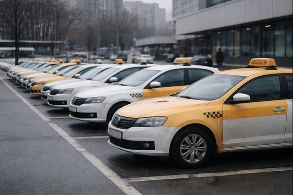 Автопарк такси на городской стоянке — переход на локализованные автомобили и влияние регулирования на рынок перевозок
