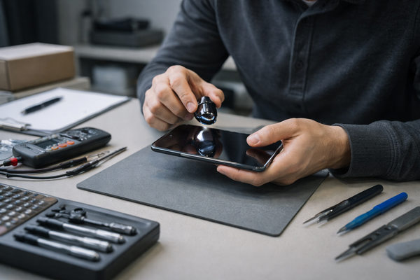 Экспертиза смартфона при возврате электроники для проверки качества и фиксации дефектов