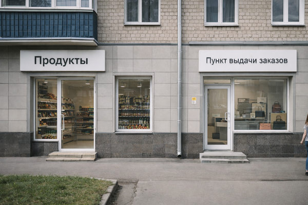 Магазин у дома и пункт выдачи заказов в одном жилом доме как пример конкуренции офлайн-розницы и маркетплейсов в регионах