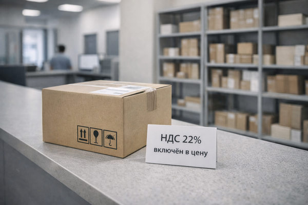 Посылка из зарубежного интернет-магазина в пункте выдачи с указанием НДС 22% на фоне изменений в трансграничной e-commerce-логистике