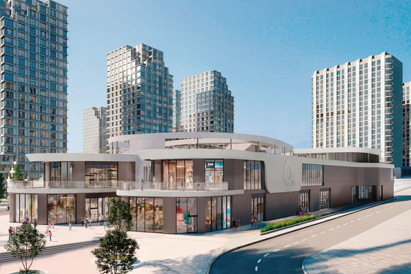 лайфстайл центр Галерея Острова в Москве, современный торгово-общественный комплекс в жилом районе