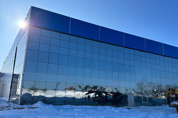 Складской корпус индустриального парка «Северные Врата» в Подмосковье — объект класса А на стадии строительства