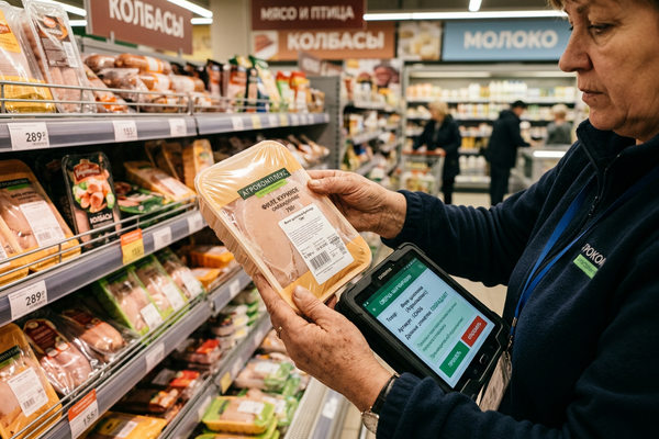 Проверка состава и маркировки мясной продукции в магазине: фальсификат продуктов и недостоверная маркировка товаров