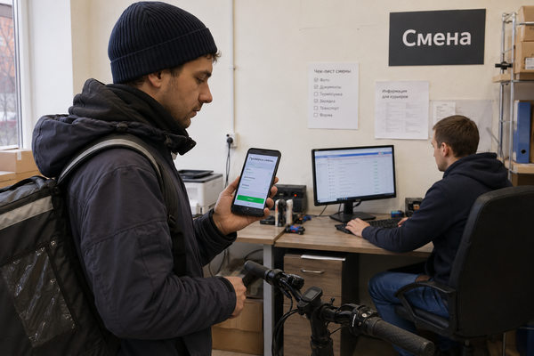 Курьерская доставка в Москве с цифровым контролем, фотоконтролем и IoT-ограничением скорости