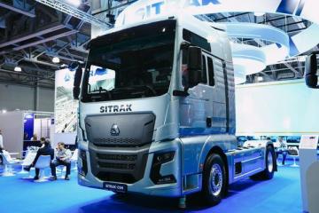 Тягач SITRAK C9H нового поколения на выставке ComAutoTrans 2025 в Москве