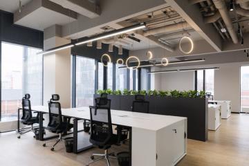 сервисный офис Aspace open space рабочие места гибкий офис инфраструктура как сервис